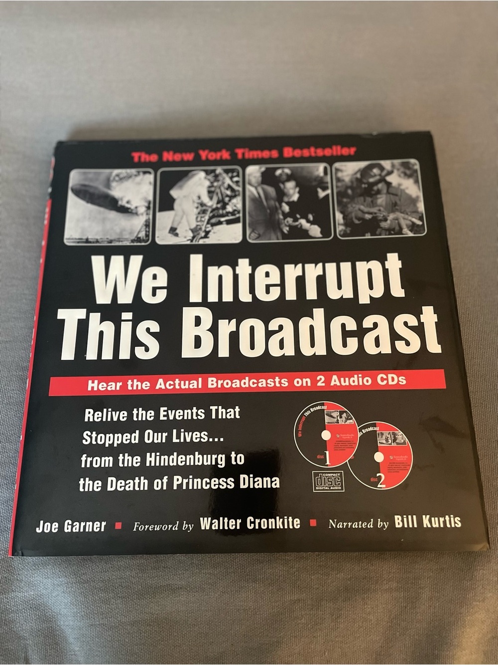 We Interrupt This Broadcast Audio CDs - Black & Red